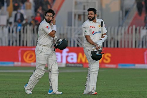 Imam-ul-Haq and Azhar Ali. (Image Credits: Twitter)