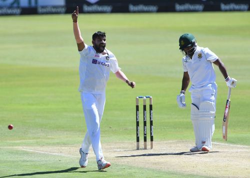 Dinesh Karthik has predicted that Mohammed Siraj [left] will replace Jayant Yadav for the second Test against Sri Lanka.