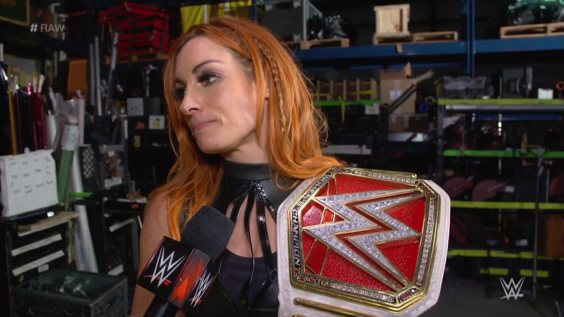 Becky Lynch is the RAW Women&#039;s Champion