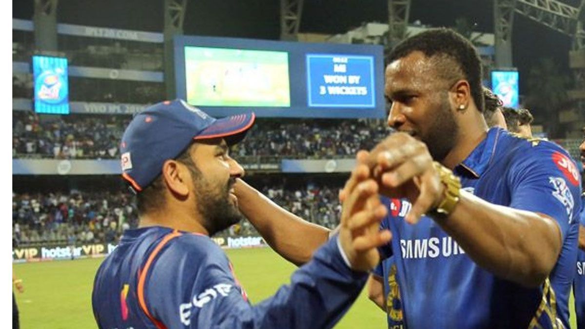 Rohit Sharma &amp; Kieron Pollard - IPL