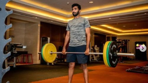 Jasprit Bumrah is getting into the groove ahead of the much-awaited IPL 2022 season. (P.C.: Instagram)