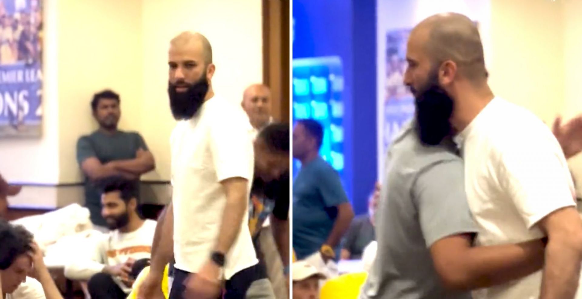 Moeen Ali reunites with CSK teammate for IPL 2022 (Credit: Twitter/CSK) Enter caption