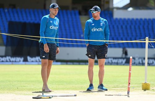 Joe Root and Paul Collingwood. (Image Credits: Getty)