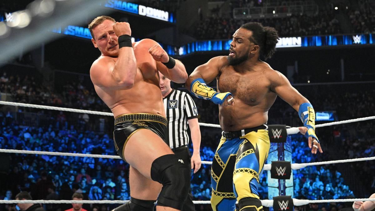 Xavier Woods returned to fight Ridge Holland on SmackDown.