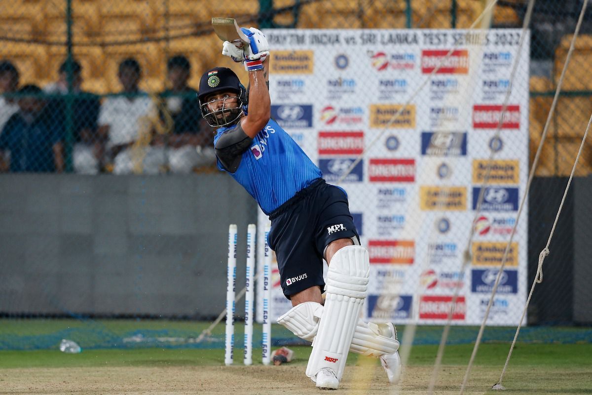 Virat Kohli is in all readiness for the pink-ball Test against Sri Lanka in Bengaluru [Image- Twitter]