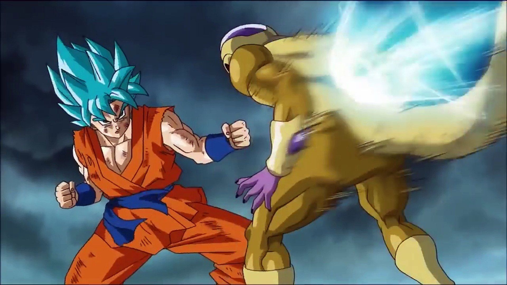 The Golden Frieza fight is an extremely interesting one from Dragon Ball Super (Image via Toei Animation)