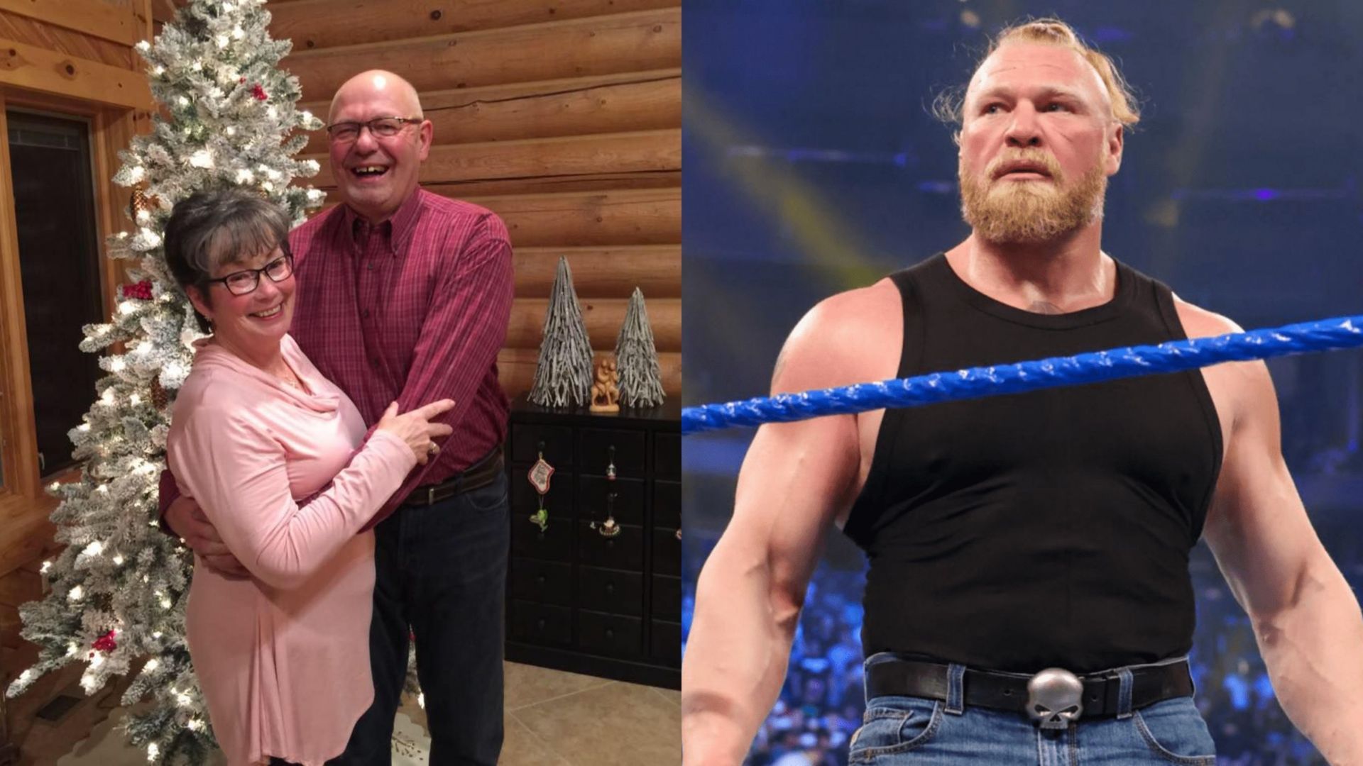 Brock Lesnar and his parents