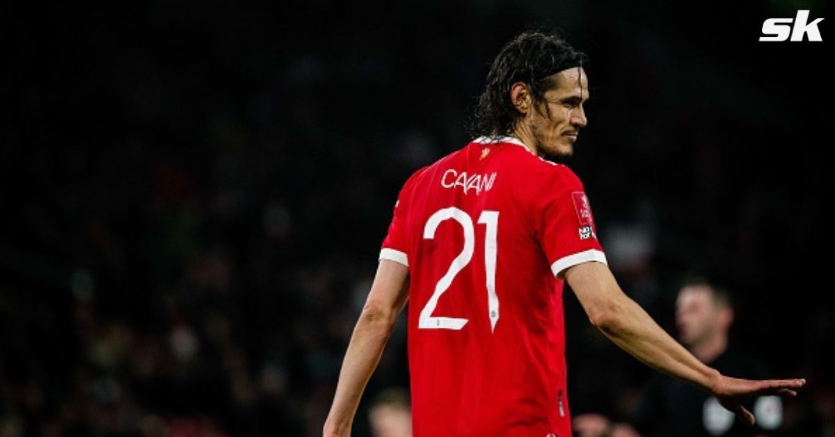 Cavani has missed the last six games for Manchester United
