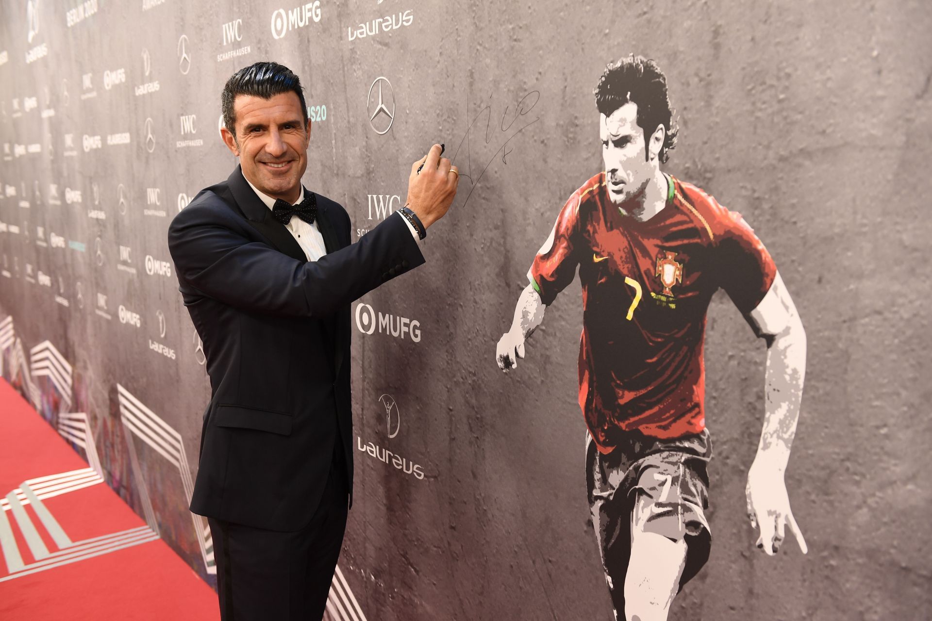 Luis Figo played for Barcelona and Real Madrid