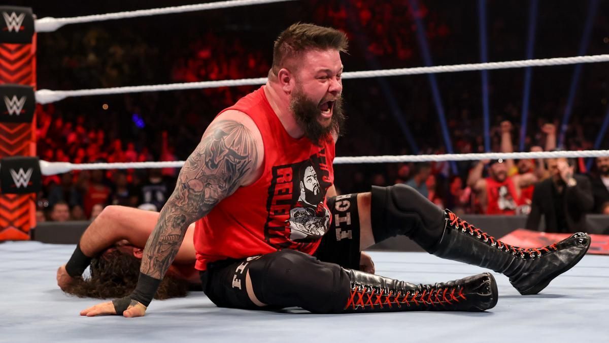 A Kevin Owens video went viral on Twitter after WWE RAW