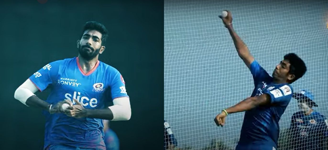 Jasprit Bumrah made his IPL debut in 2013. Pic: MI/ YouTube