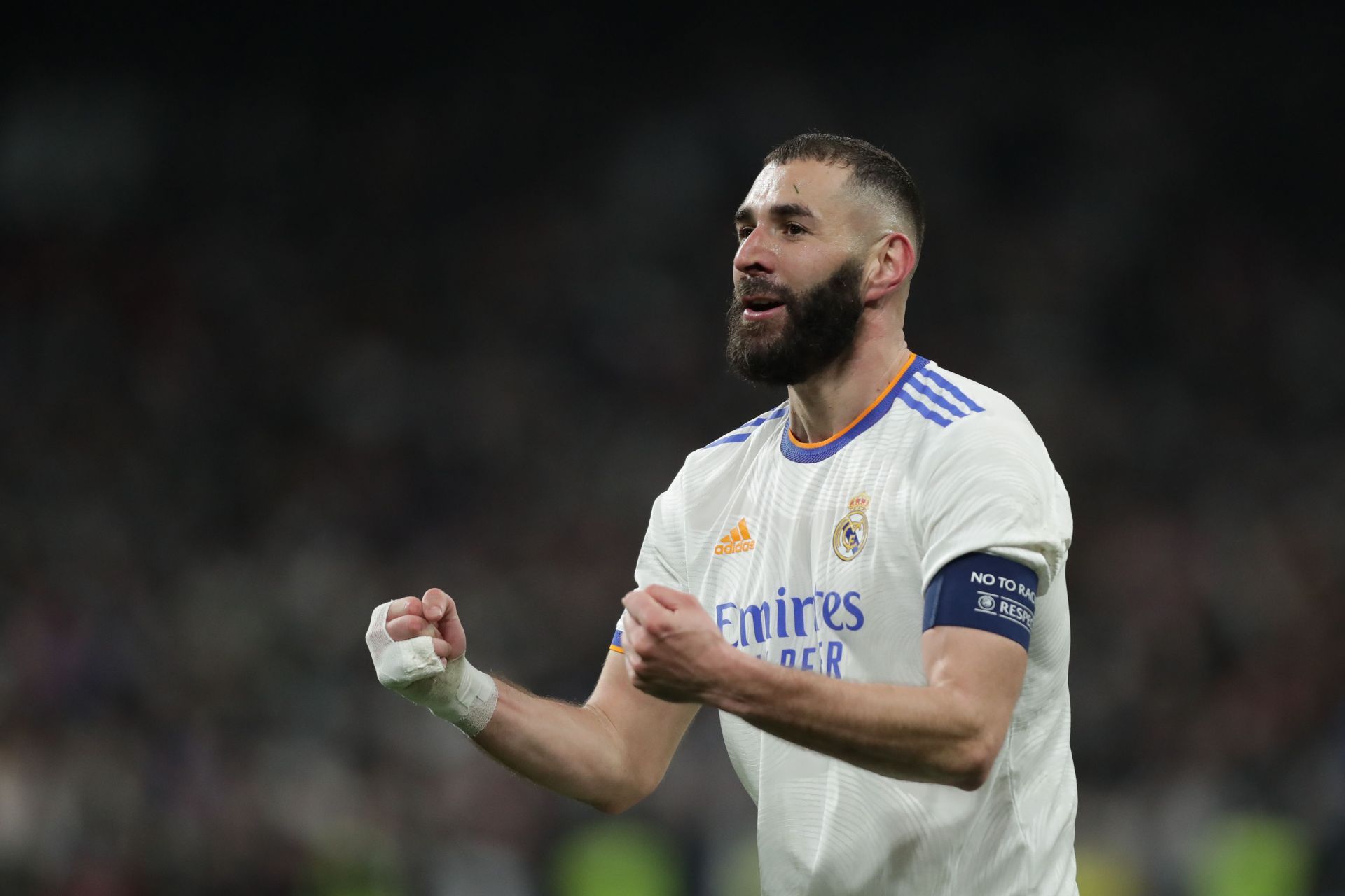 Karim Benzema scored a hat-trick for Real Madrid against PSG