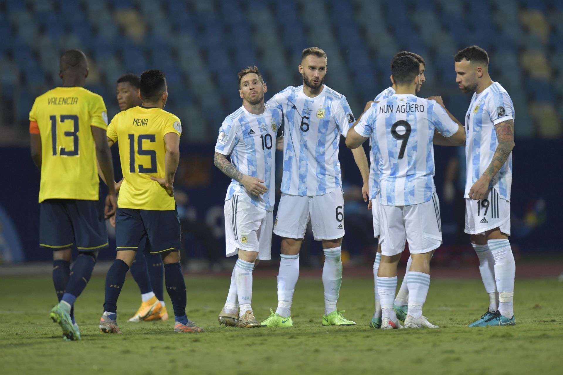 Argentina take on Ecuador this week