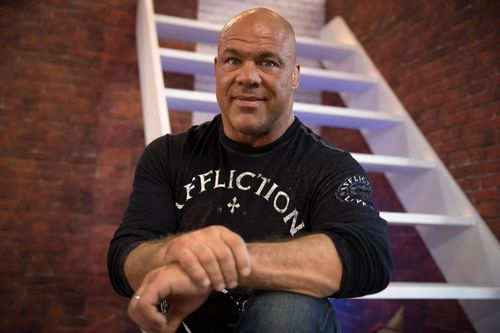 Kurt Angle is an Olympic Gold Medalist and a WWE Hall of Famer