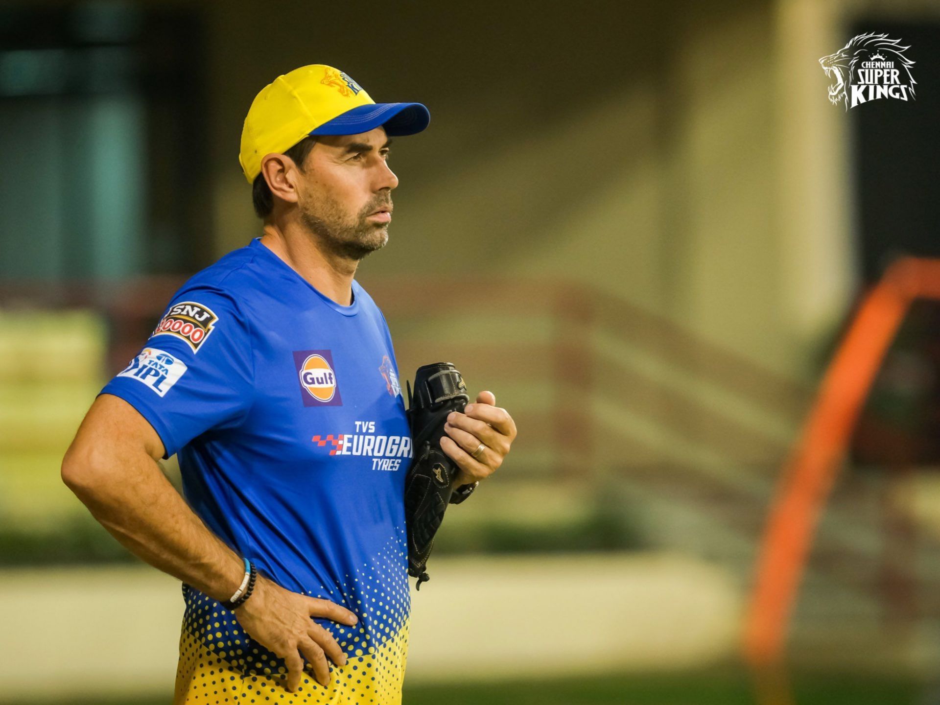 CSK&#039;s head coach Stephen Fleming