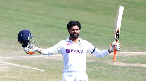 Ravindra Jadeja scored a magnificent 175*. Pic: BCCI