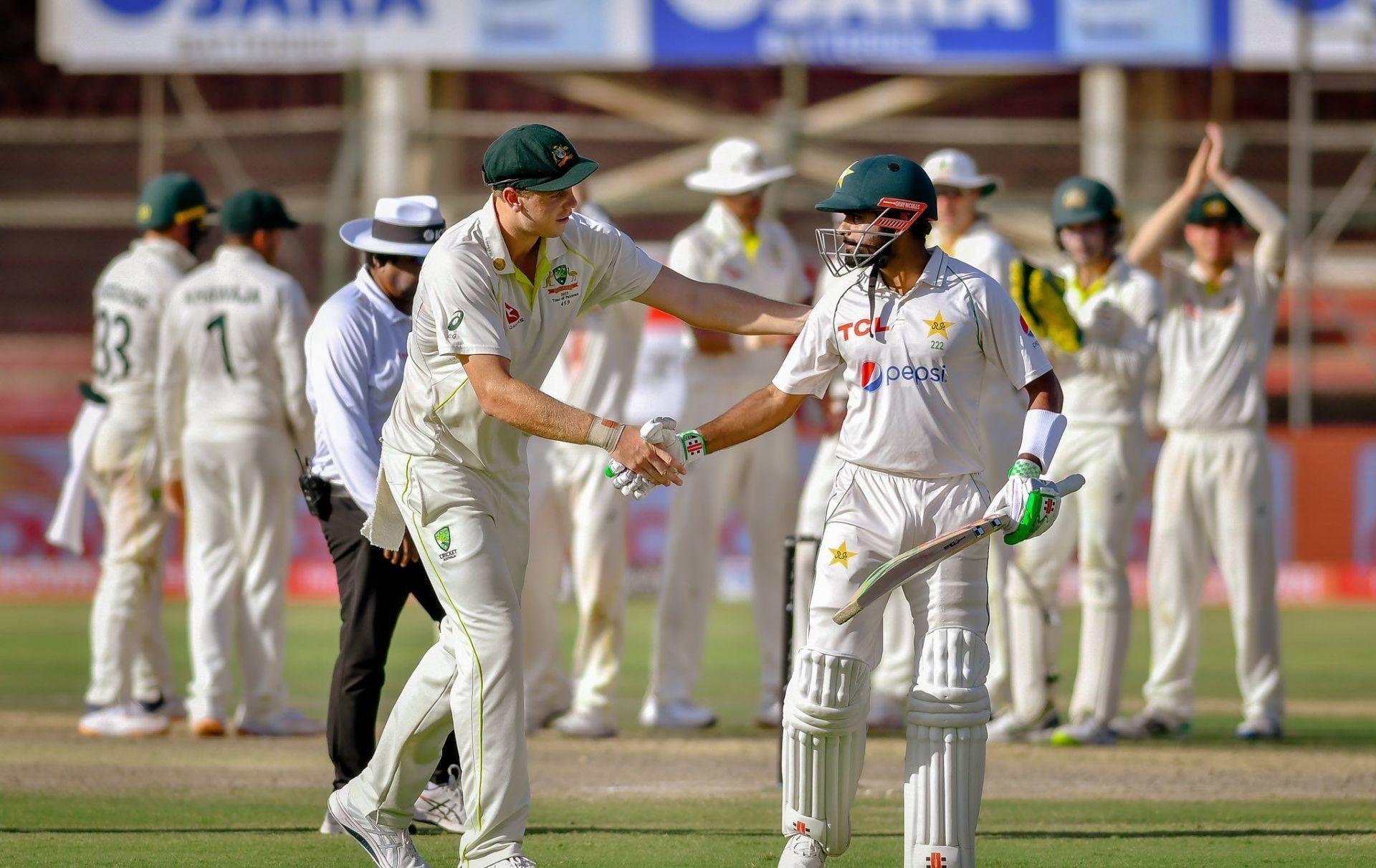Babar Azam played a fantastic knock in Karachi during the second Test against Australia (Photo: PCB/Twitter)
