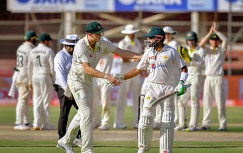 Babar Azam played a fantastic knock in Karachi during the second Test against Australia (Photo: PCB/Twitter)