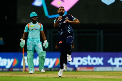 Mohammed Shami was sensational with the ball against Lucknow Super Giants (Credit: BCCI/IPL)