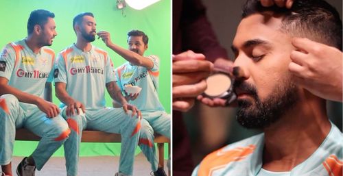 LSG cricketers undergo fun shooting session (Credit: Instagram/Lucknow Super Giants)