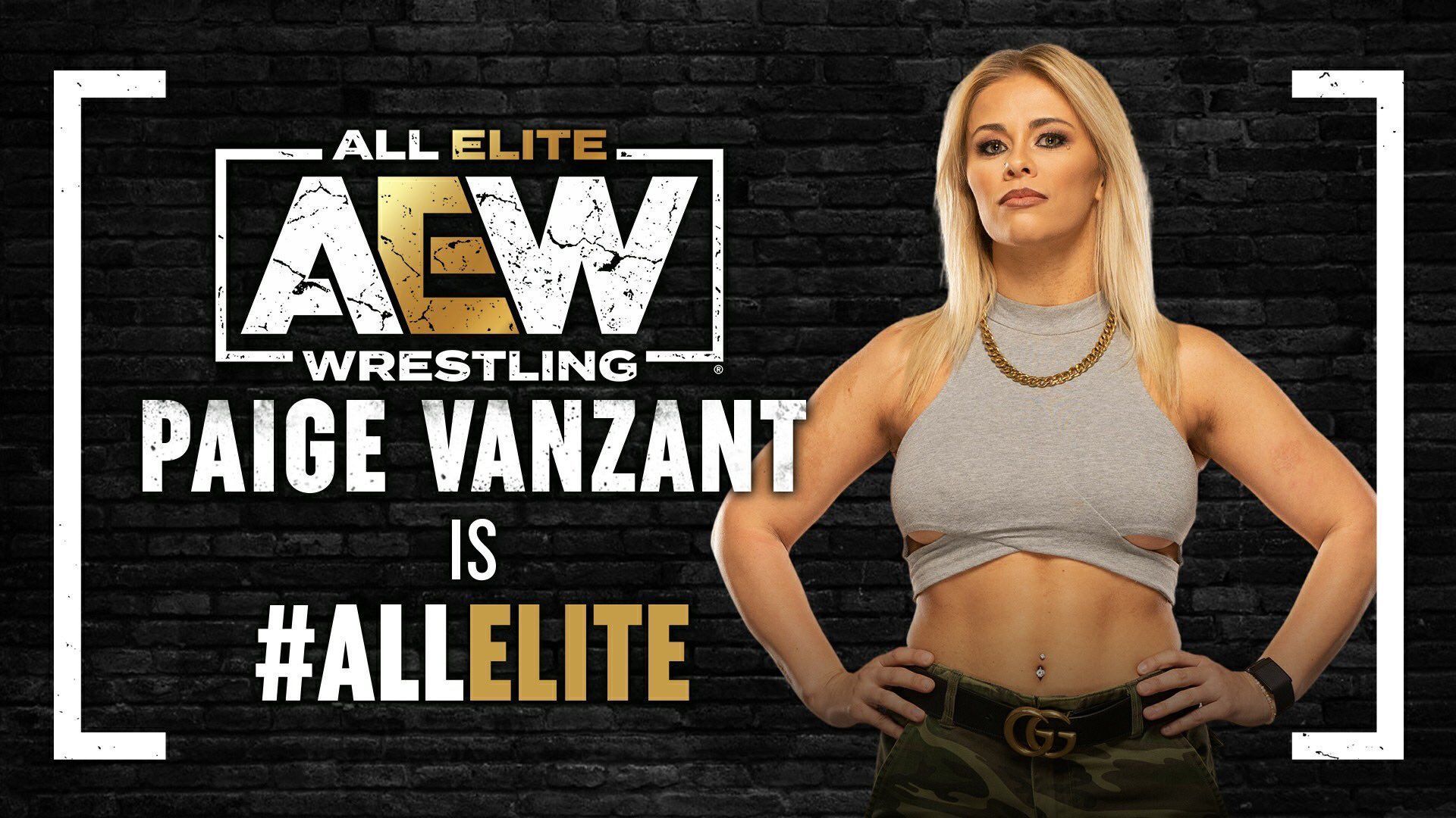 Paige VanZant has signed with Tony Khan&#039;s All Elite Wrestling.