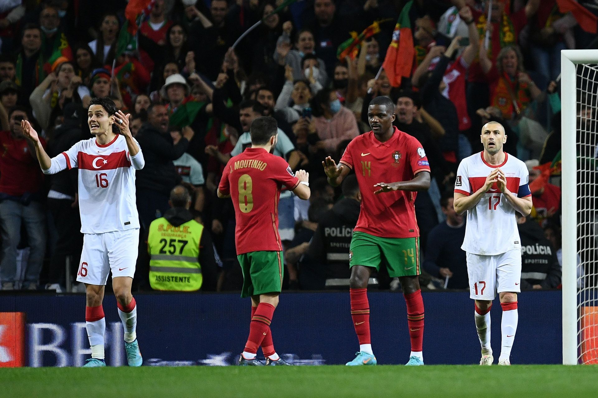 Burak Yilmaz in disbelief.