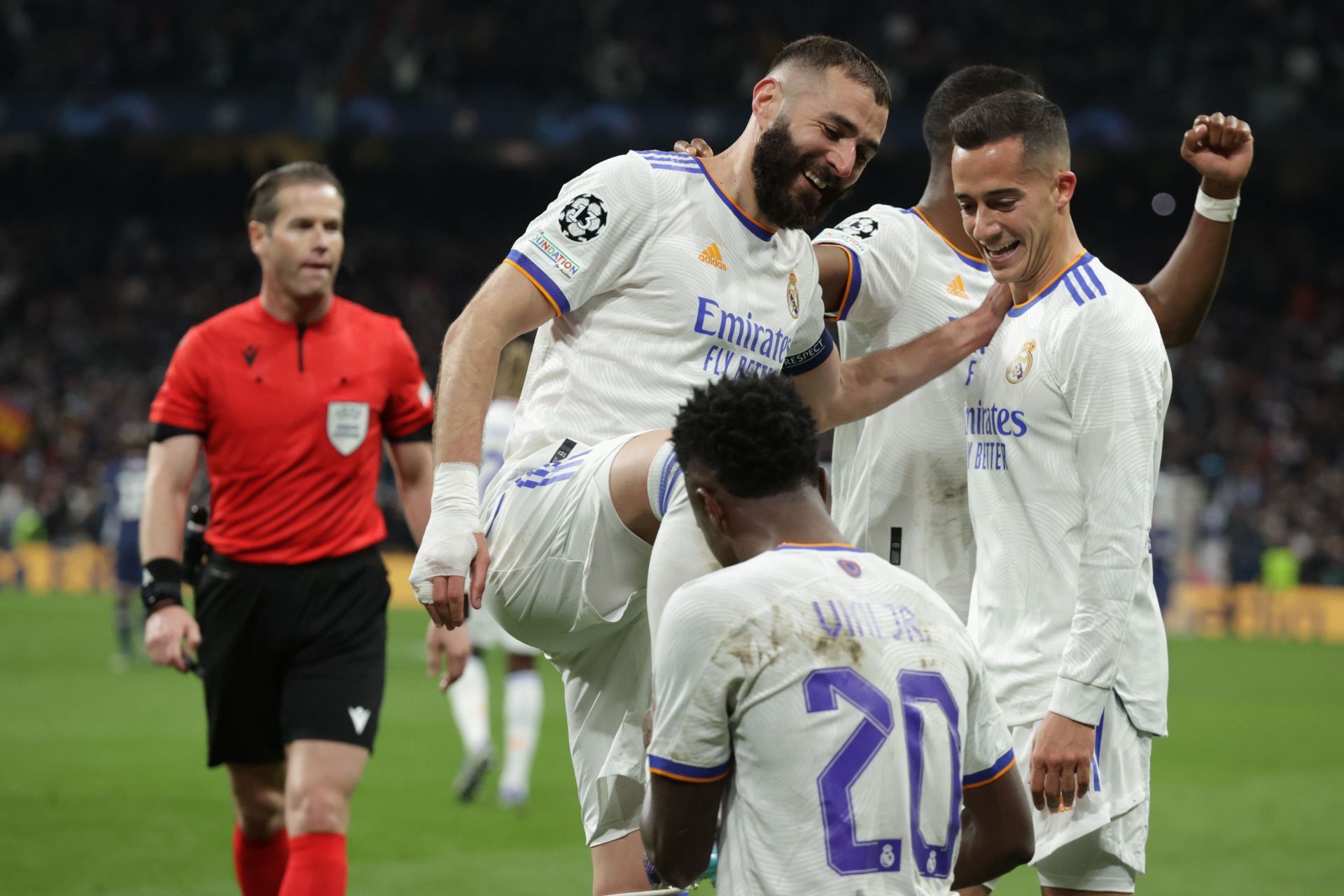 Benzema shone for Madrid on Wednesday night