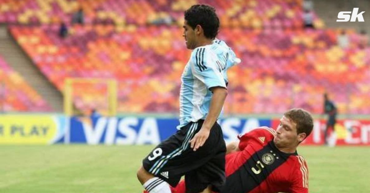 Daniel Villalva for Argentina vs. Germany in the FIFA U17 WC