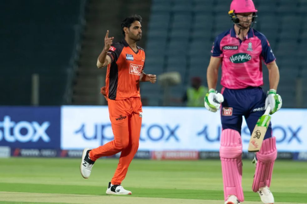 Jos Buttler was dismissed off a Bhuvneshwar Kumar no-ball [P/C: iplt20.com]