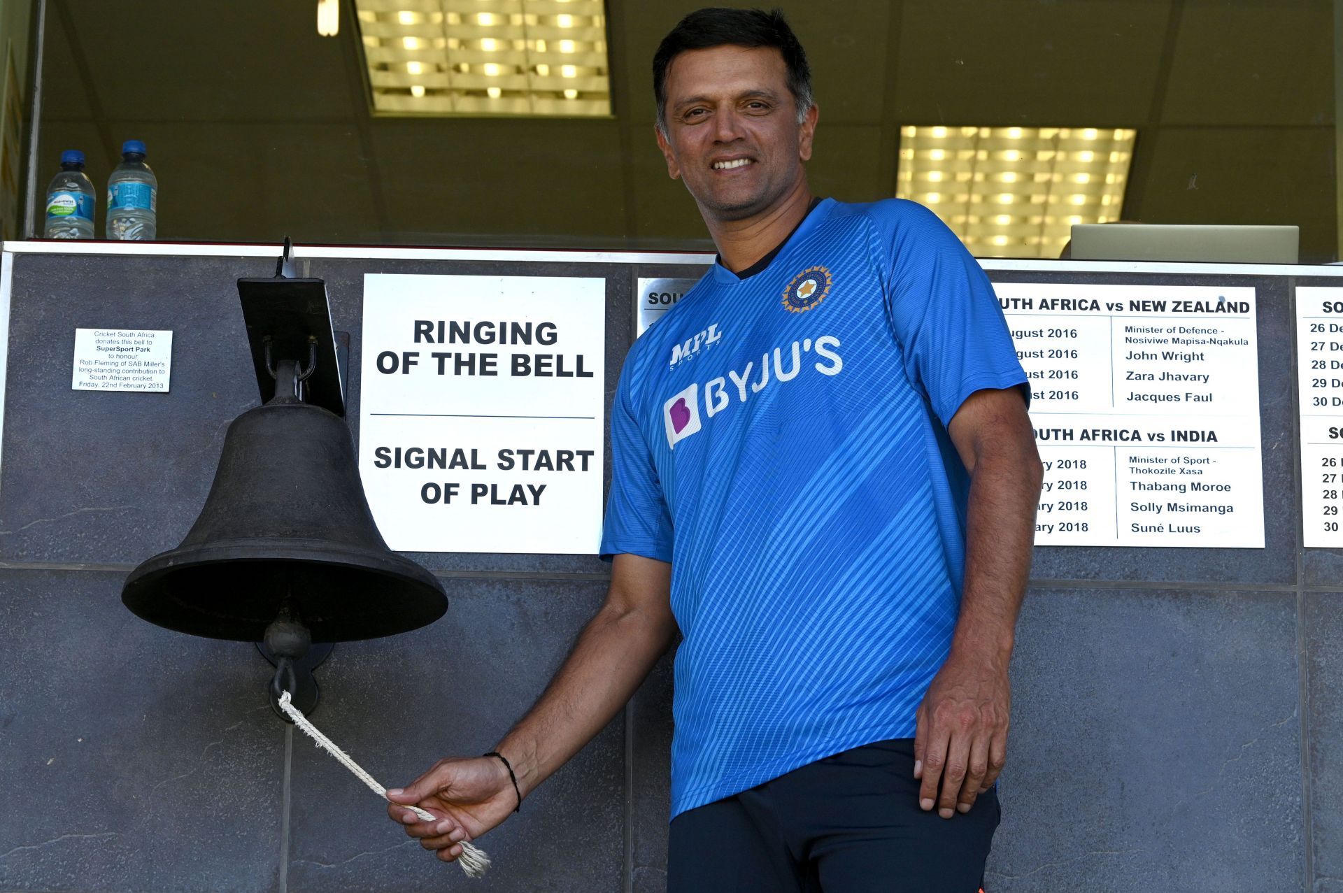 Rahul Dravid is now the head coach of the Indian cricket team