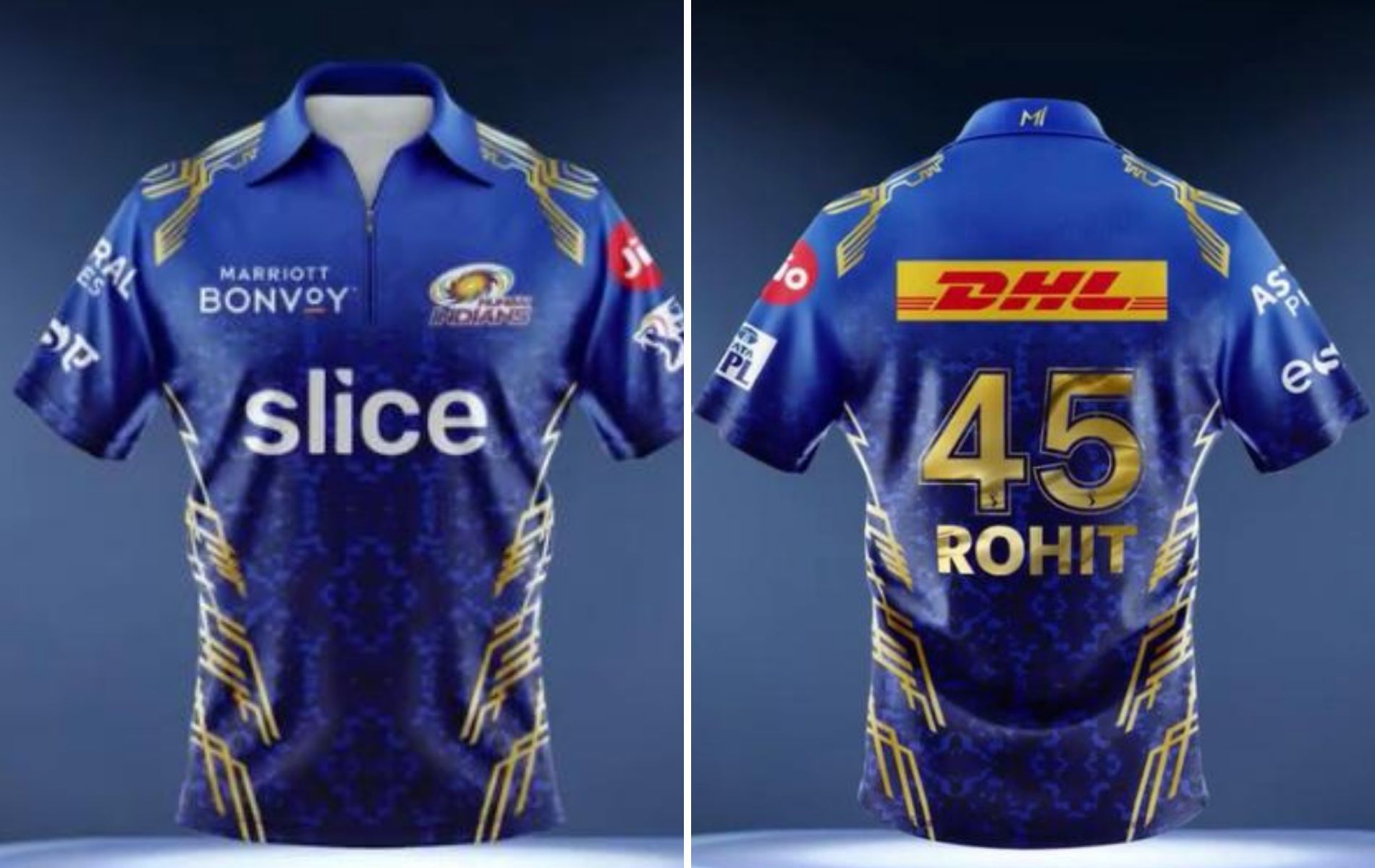 Mumbai Indians unveil new match jersey for IPL 2022. (Image: Instagram)