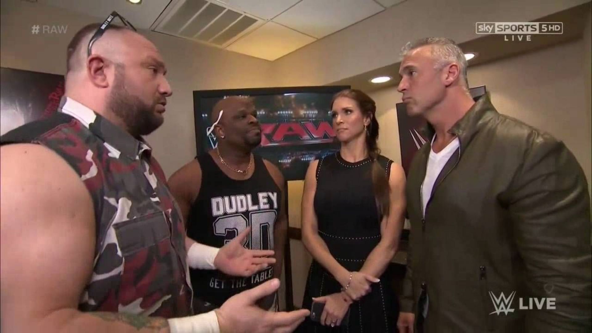 D-Von Dudley had a crush on Stephanie McMahon