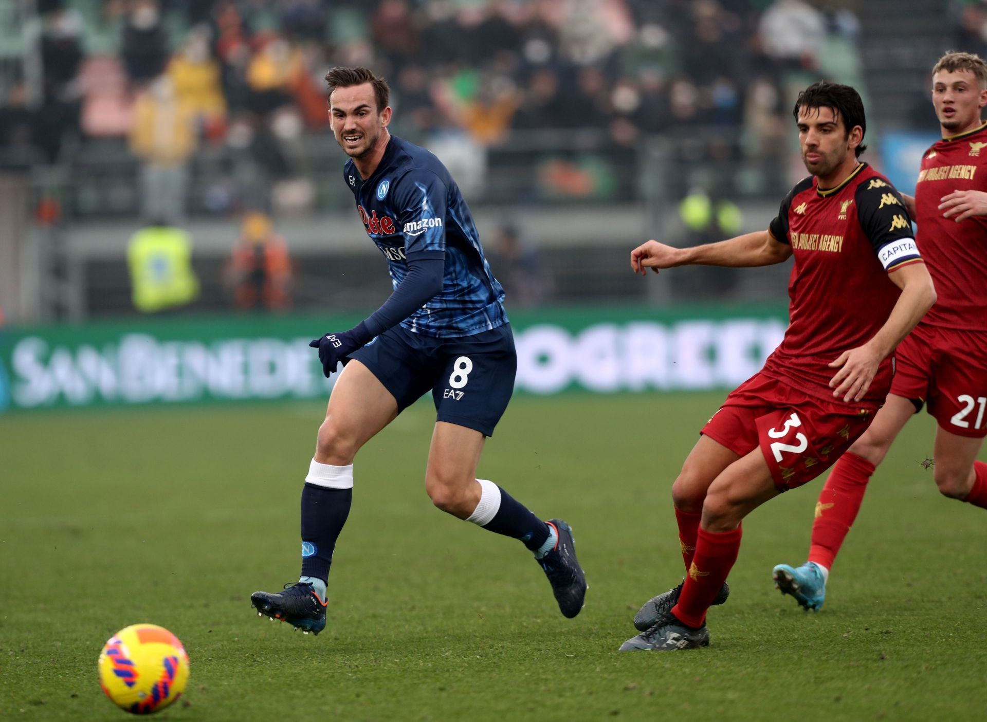 Fabian Ruiz (left) has been pulling the strings in the Napoli midfield.