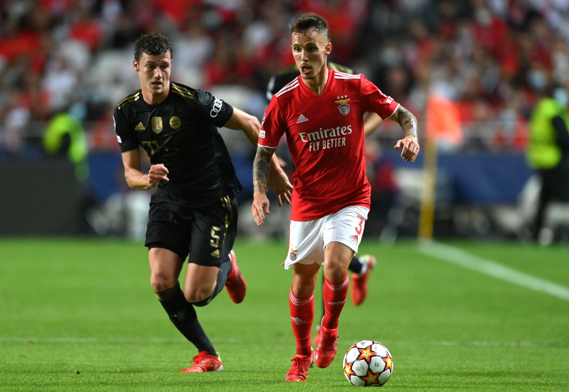 Could Grimaldo (right) be an option for Xavi?