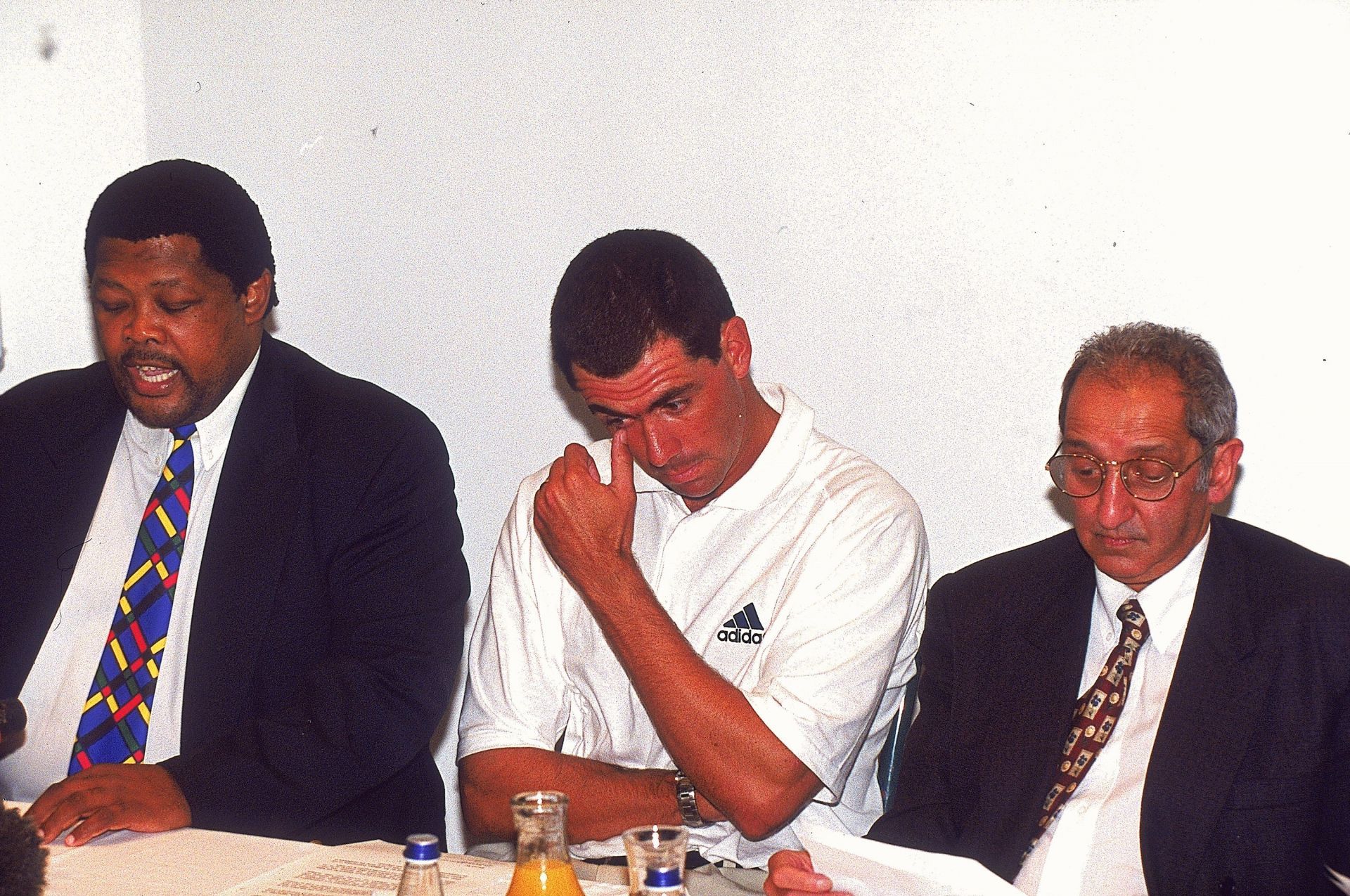 Ngonde Balfour, Hansie Cronje, and Azia Pahad