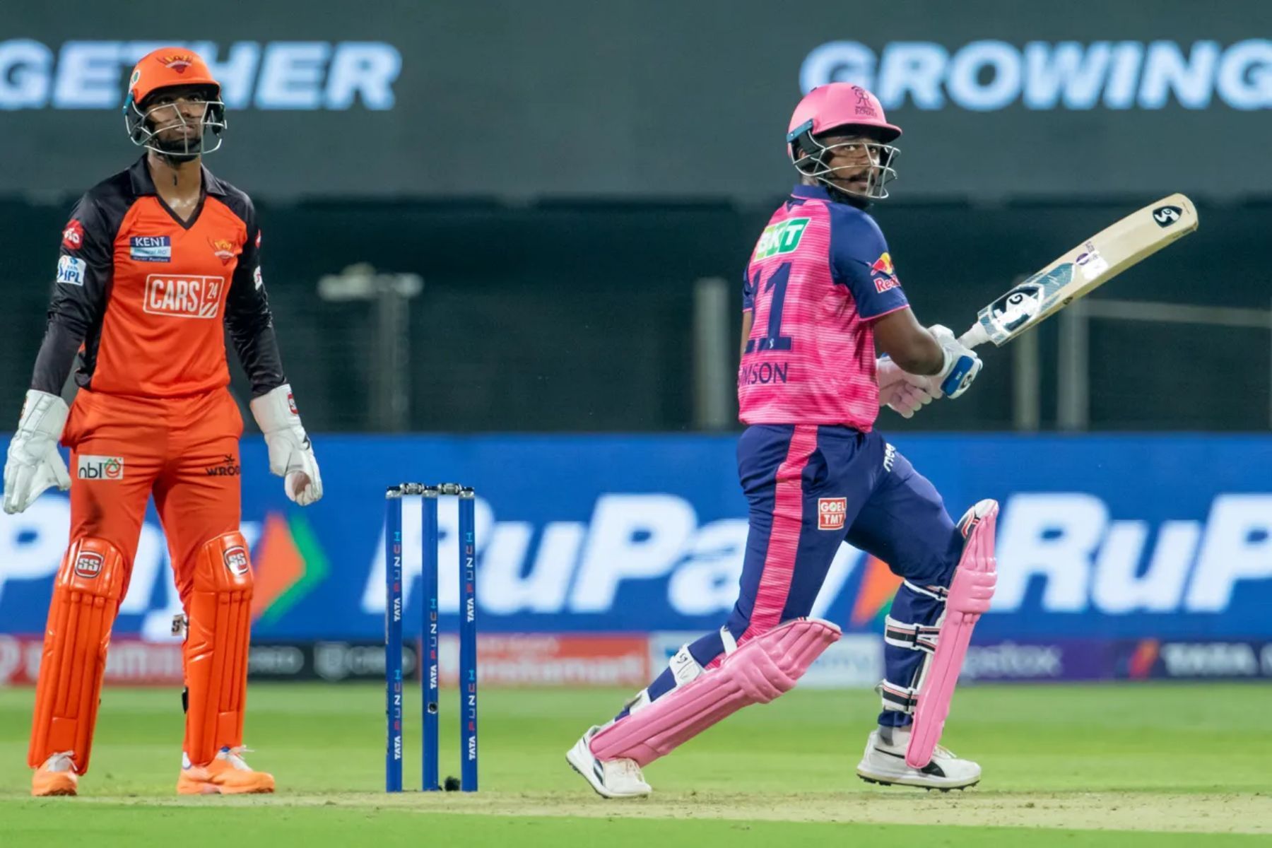 Sanju Samson top-scored for Rajasthan Royals. Pic: IPLT20.COM