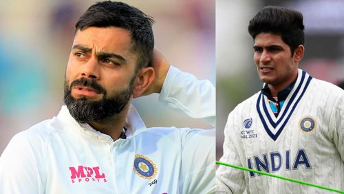 Virat Kohli (L) and Shubman Gill are likely to form India's new middle-order.