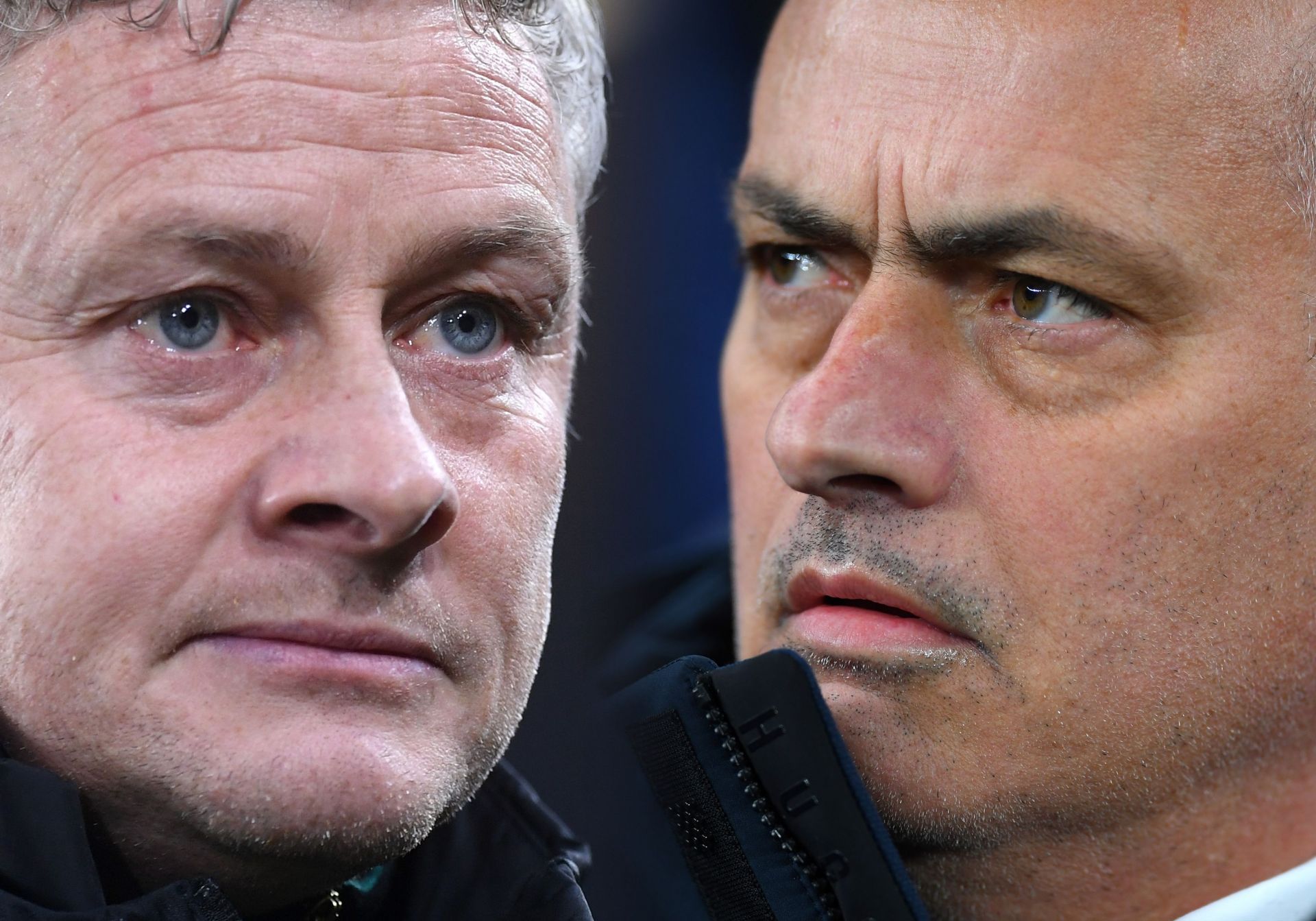 Ole Gunnar Solskjaer and Jose Mourinho (R) could not succeed at Old Trafford.