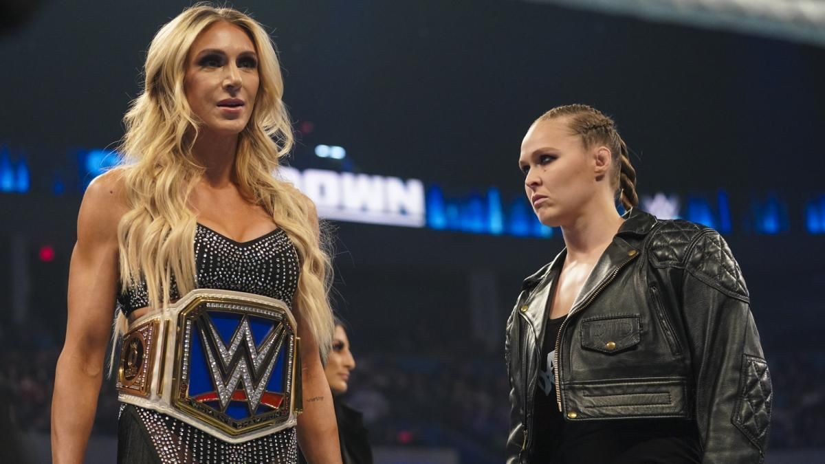 Ronda Rousey versus Charlotte Flair has scope for improvement
