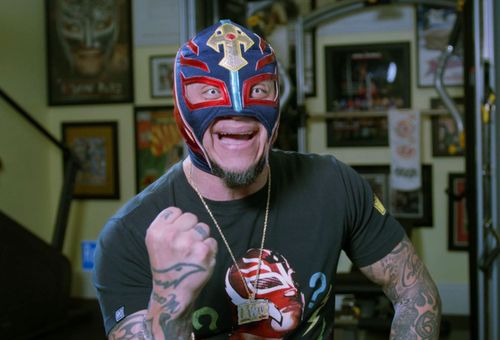 Rey Mysterio was on this week's episode of the Bump