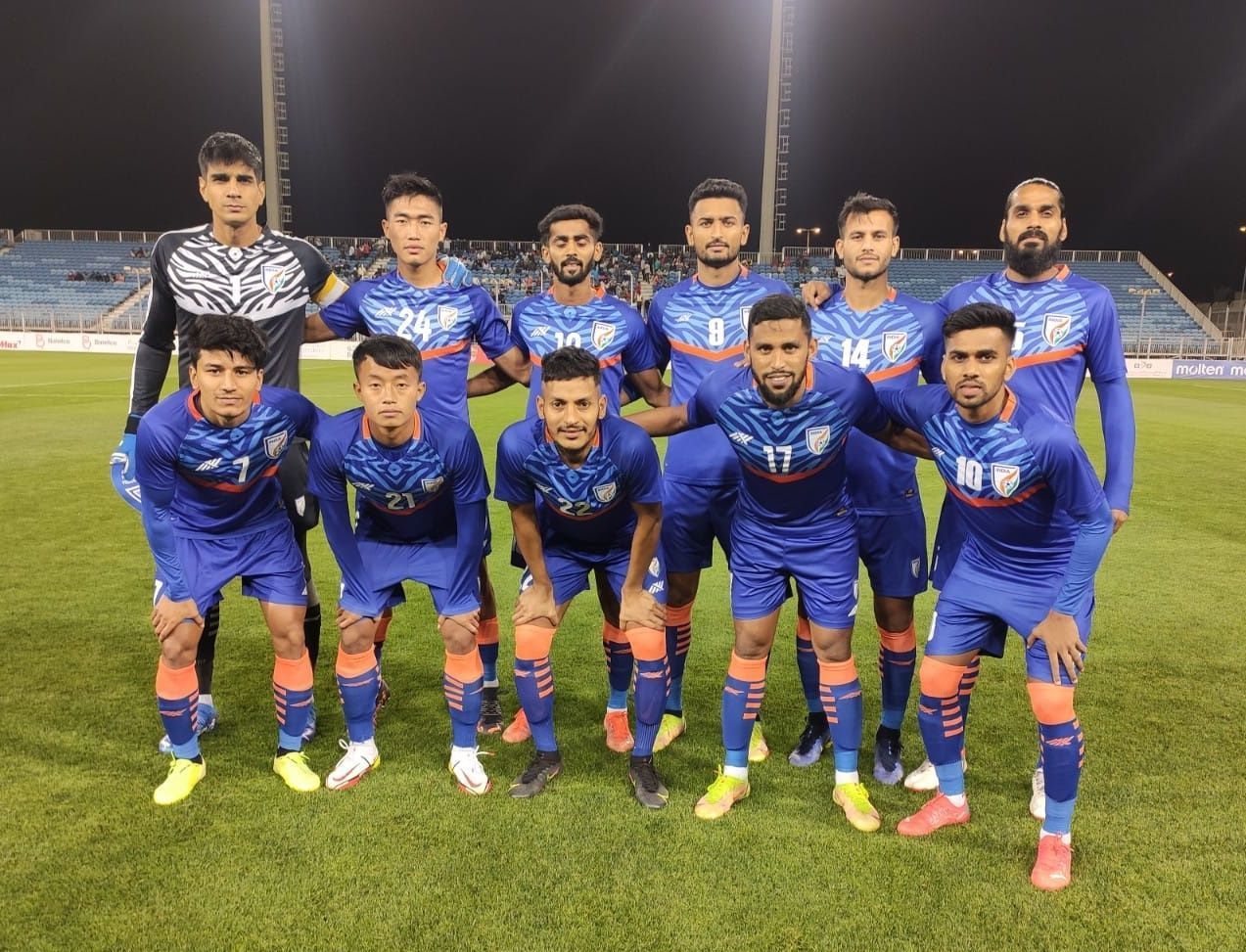 भारतीय टीम को दो दिन पहले ही बहरीन ने दोस्ताना मैच में हराया था।