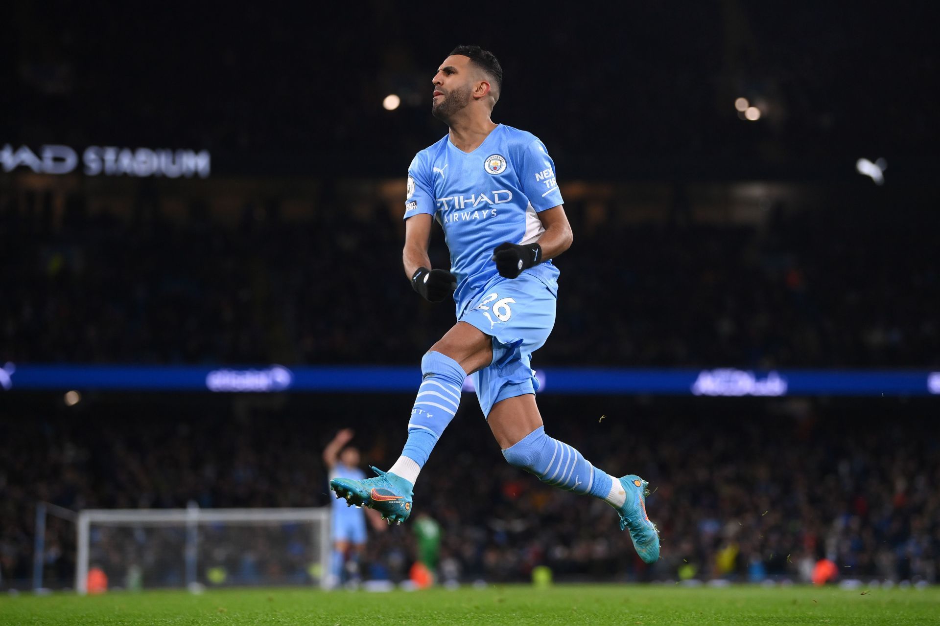 Riyad Mahrez is City's joint-top scorer across all competitions