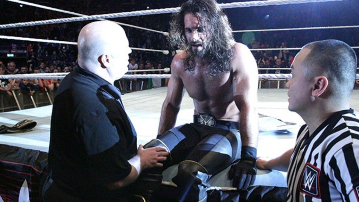 Seth Rollins' shock knee injury put him on the shelf