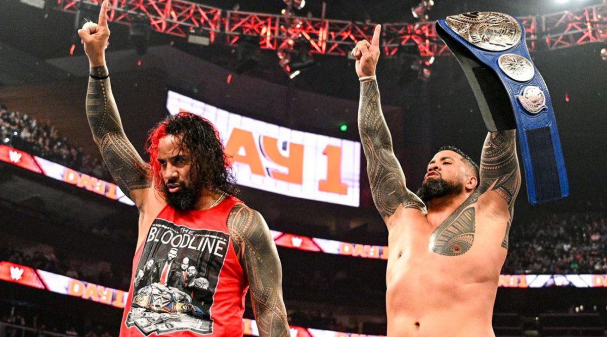 Jimmy and Jey Uso will aim to extend their reign as the SmackDown Tag Team Champions.