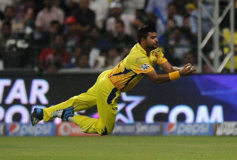 Suresh Raina is regarded as one of India's finest fielders. Pic: BCCI