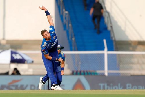 Mumbai Indians pacer Daniel Sams. Pic: IPLT20.COM