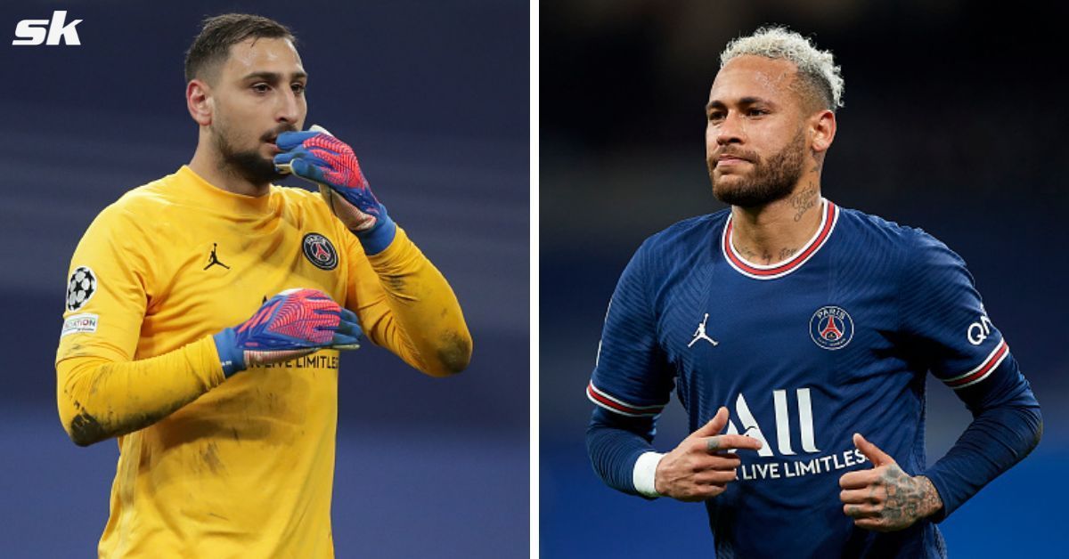 PSG stars Neymar and Gianluigi Donnarumma involved in dressing room row after loss to Real Madrid