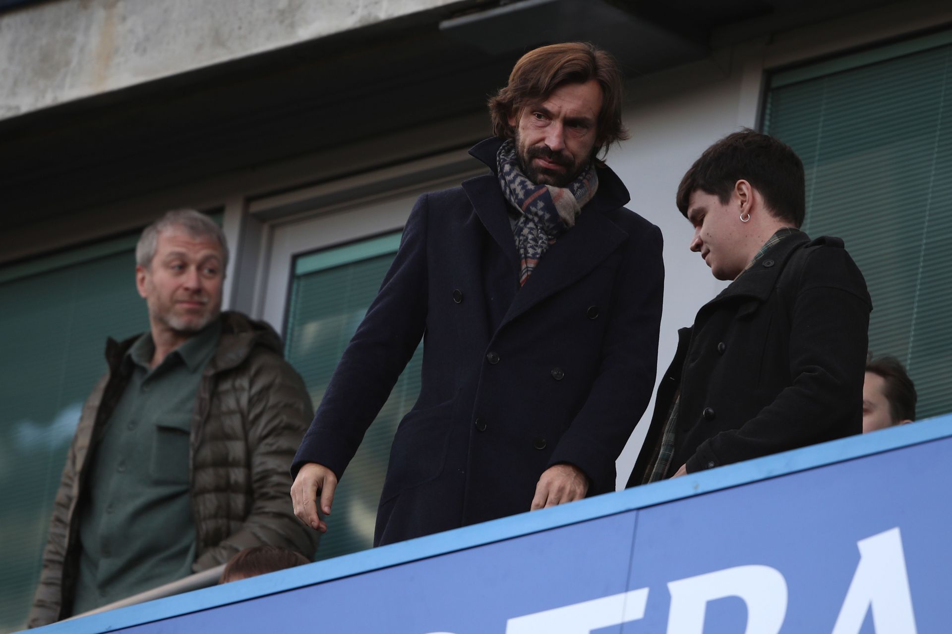 Roman Abramovic in London during a Premier League match