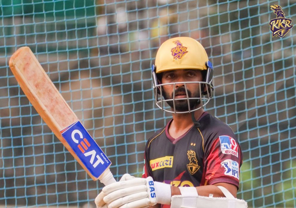 &lt;a href=&#039;https://www.sportskeeda.com/player/ajinkya-rahane&#039; target=&#039;_blank&#039; rel=&#039;noopener noreferrer&#039;&gt;Ajinkya Rahane&lt;/a&gt; will ply trade for Kolkata Knight Riders in IPL 2022 (Credit: Twitter/KKR)