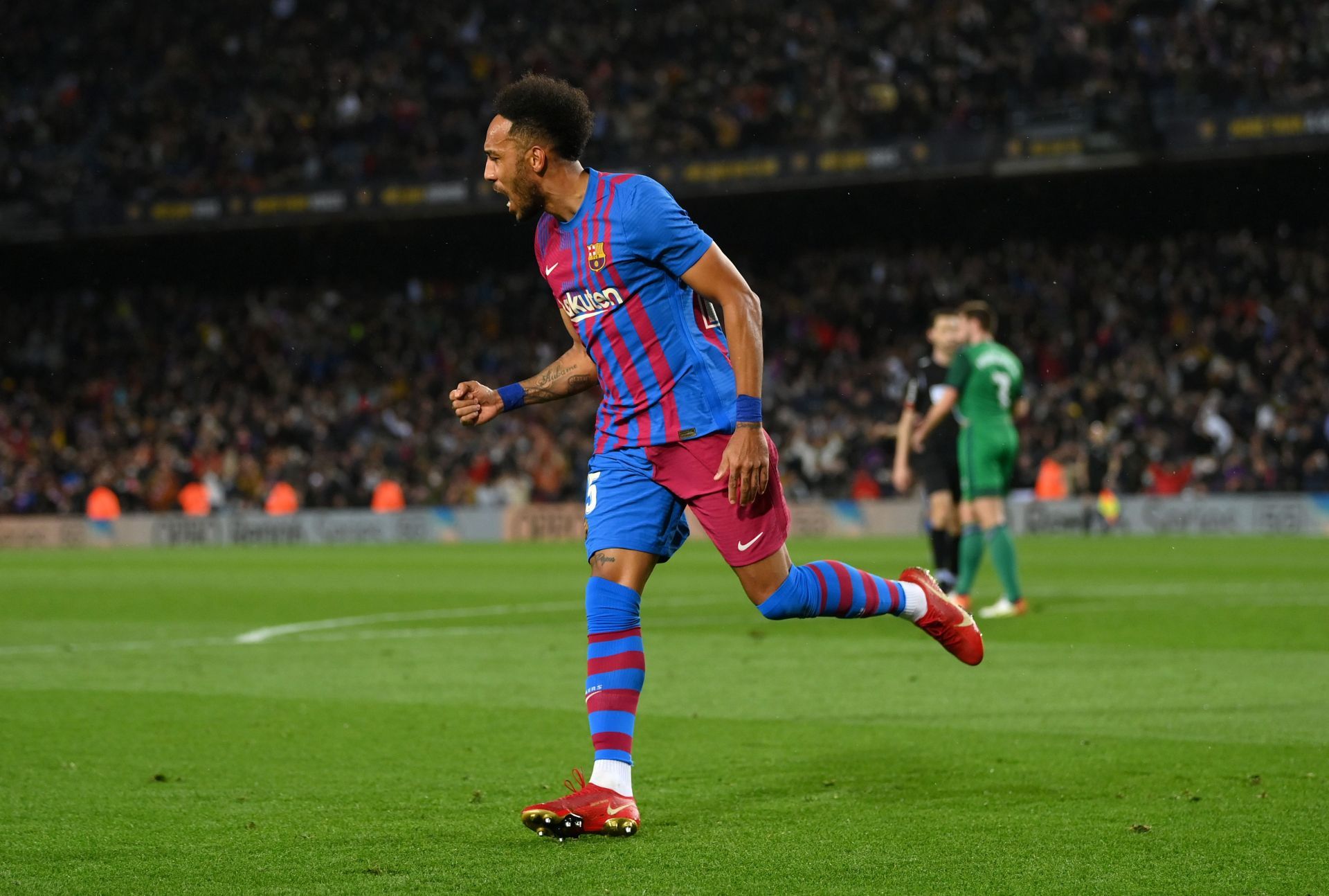 Pierre-Emerick Aubameyang has been in fine form for the Blaugrana since his move from Arsenal